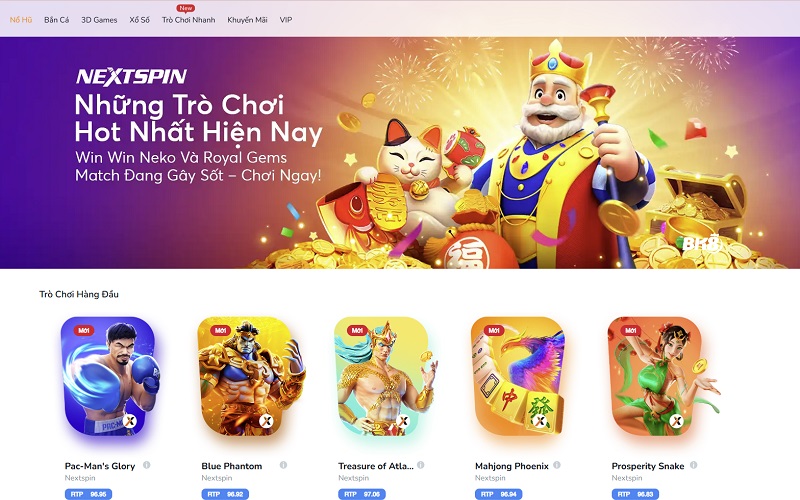 Nổ Hũ đổi tiền tại BK8